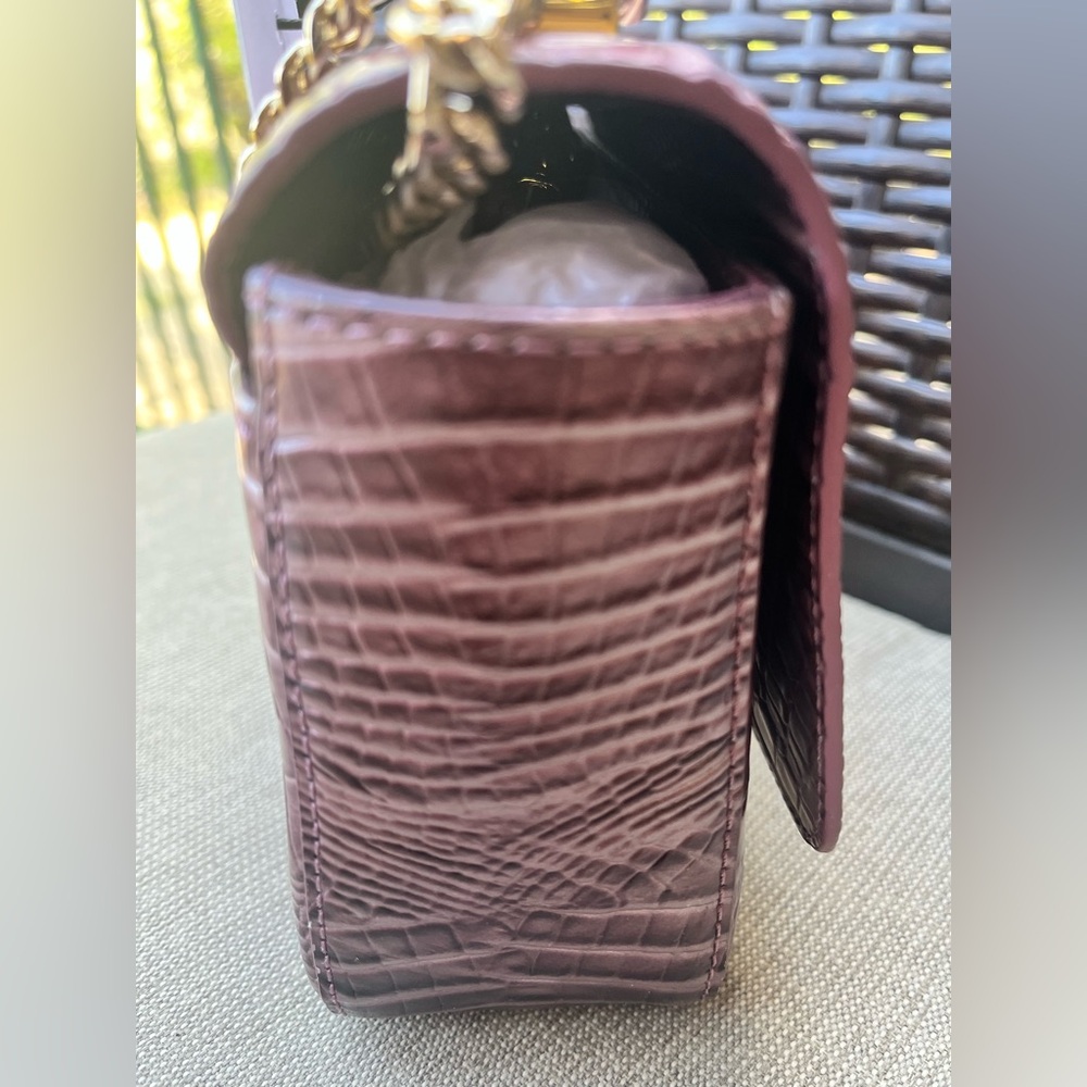 NWT Brahmin ROSA in MELLOW ROSE Convertible Chain & Leather Strap Bag - Picture 10 of 14